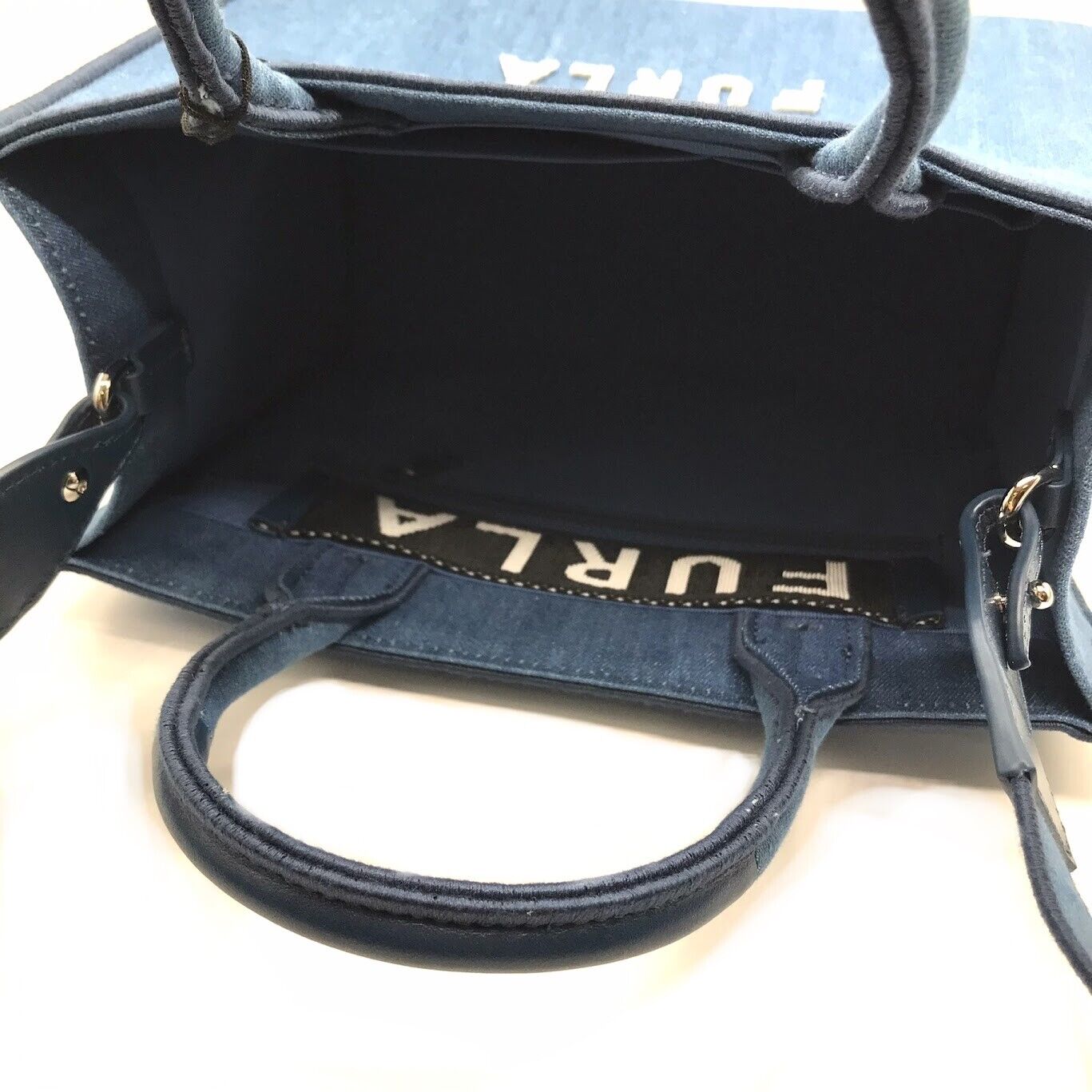 Furla Opportunity Tote Bag S Shoulder Bag 2way Bag WB00299 Blue