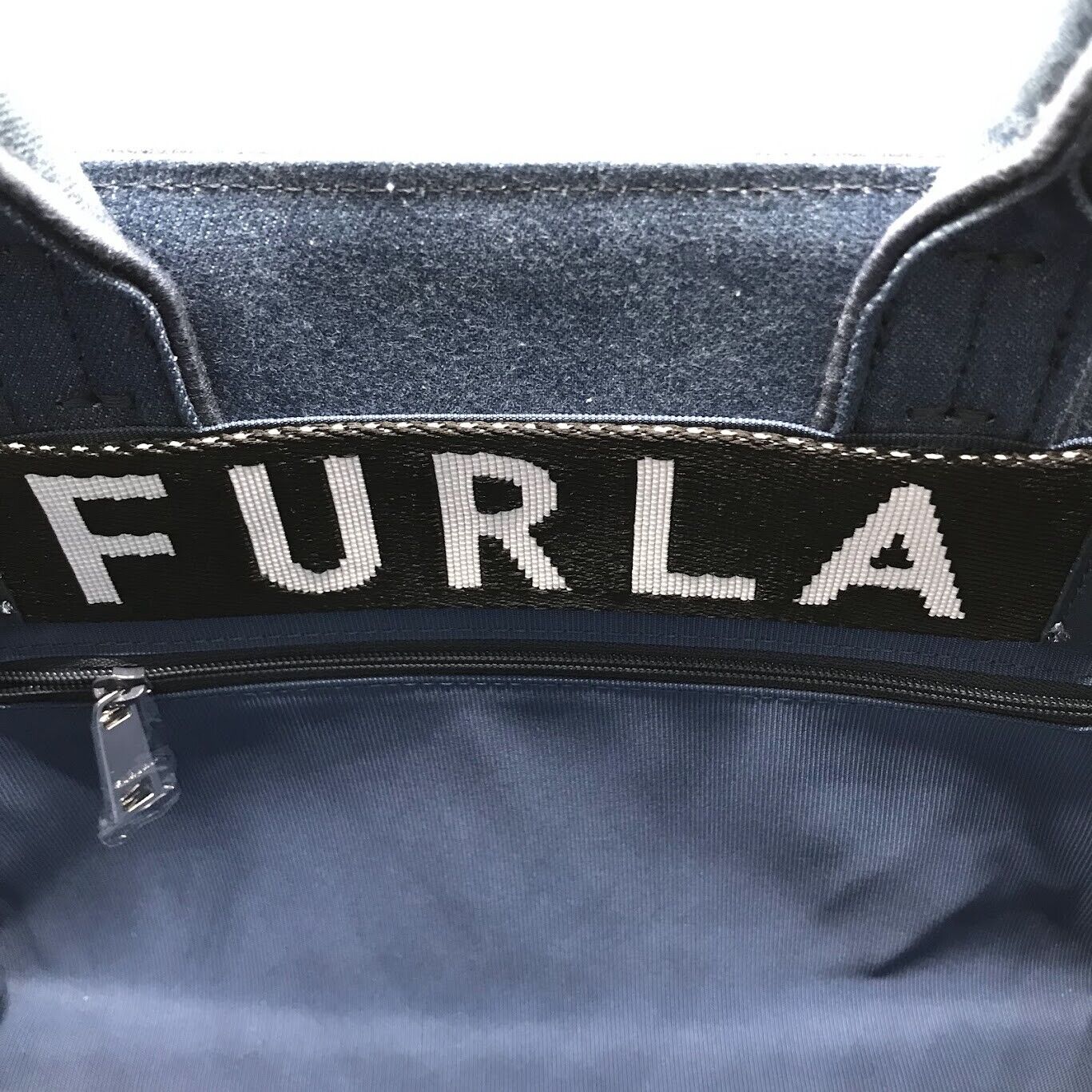 Furla Opportunity Tote Bag S Shoulder Bag 2way Bag WB00299 Blue