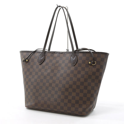 Louis Vuitton Damier Neverfull MM Tote Bag N51105 Brown