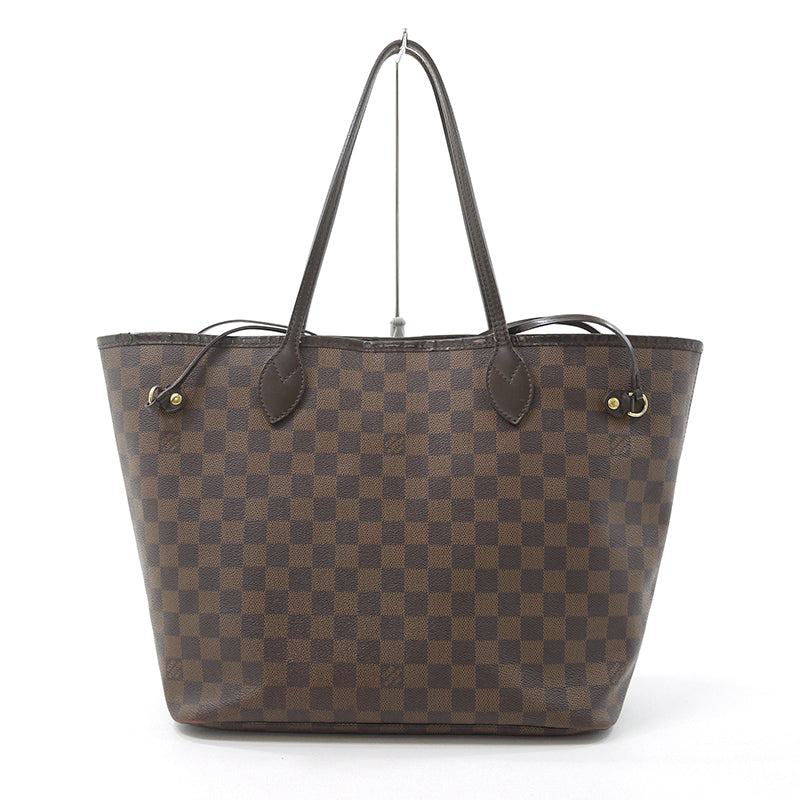 Louis Vuitton Damier Neverfull MM Tote Bag N51105 Brown