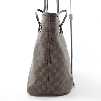 Louis Vuitton Damier Neverfull MM Tote Bag N51105 Brown