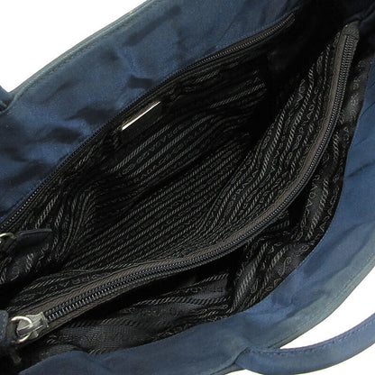 Prada Testuto Tote Bag Navy Good Condition