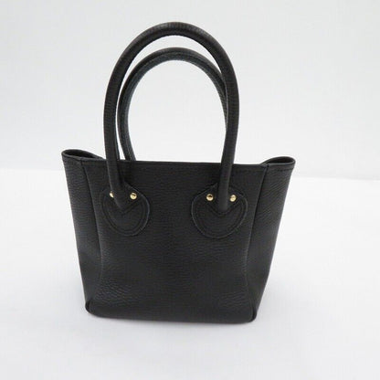 Young Olsen Embossed Leather Tote Bag XS Black Excellent Condition