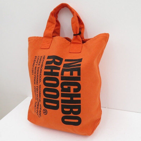 Neighborhood Garment Dye Tote Co Tote Bag 222TQNH CG03 Orange