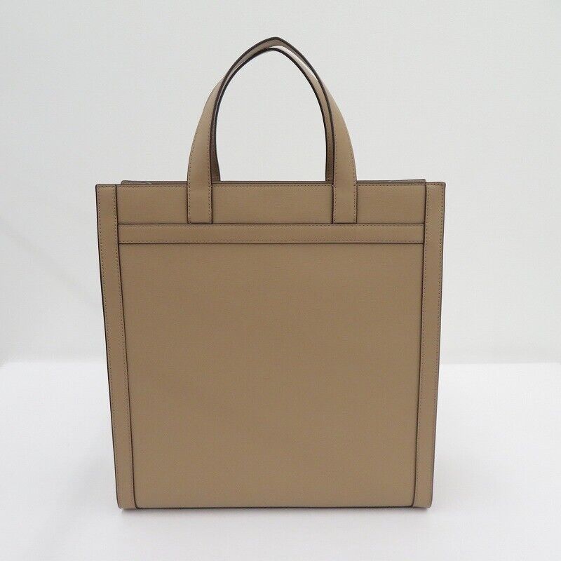 Michael Kors Structure Tote Bag 37F3COLT4U Beige Excellent Condition