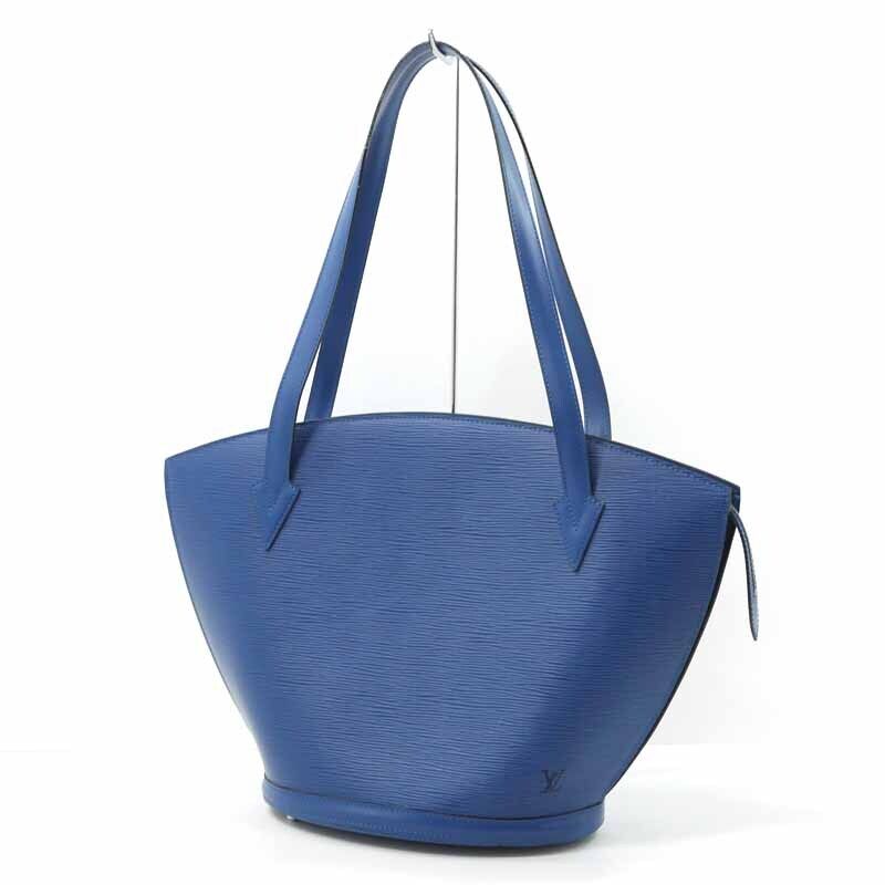 Louis Vuitton M52265 Epi Saint Jacques Tote Bag Blue Good Condition