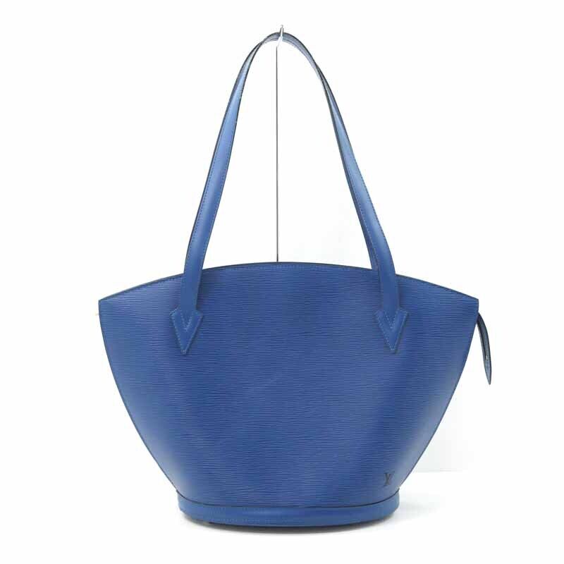 Louis Vuitton M52265 Epi Saint Jacques Tote Bag Blue Good Condition