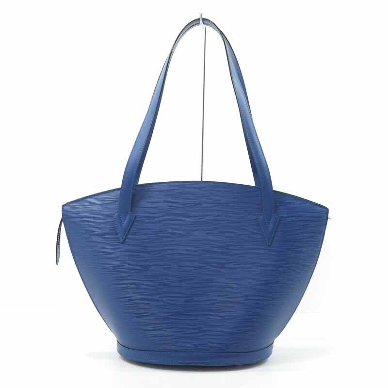 Louis Vuitton M52265 Epi Saint Jacques Tote Bag Blue Good Condition