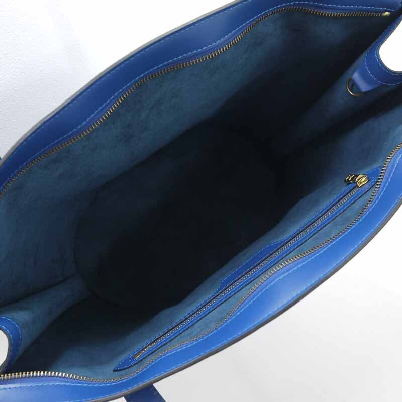 Louis Vuitton M52265 Epi Saint Jacques Tote Bag Blue Good Condition