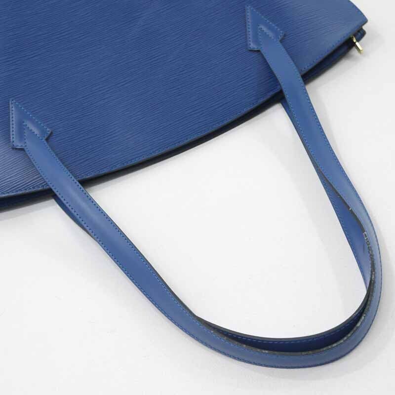 Louis Vuitton M52265 Epi Saint Jacques Tote Bag Blue Good Condition