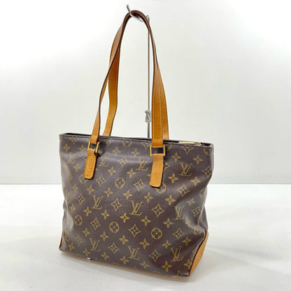 Louis Vuitton Monogram Cabas Piano Tote Bag M51148 Brown