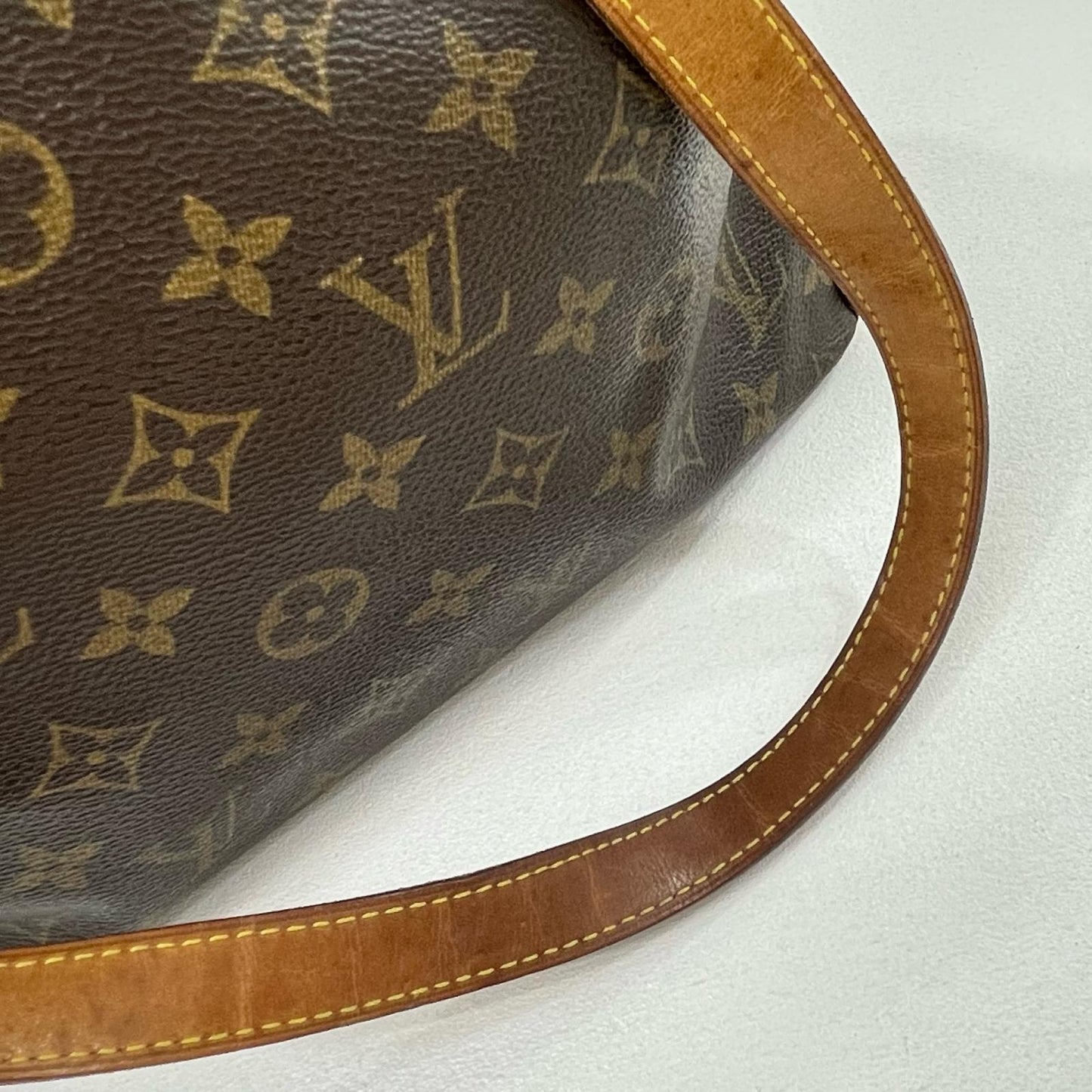 Louis Vuitton Monogram Cabas Piano Tote Bag M51148 Brown