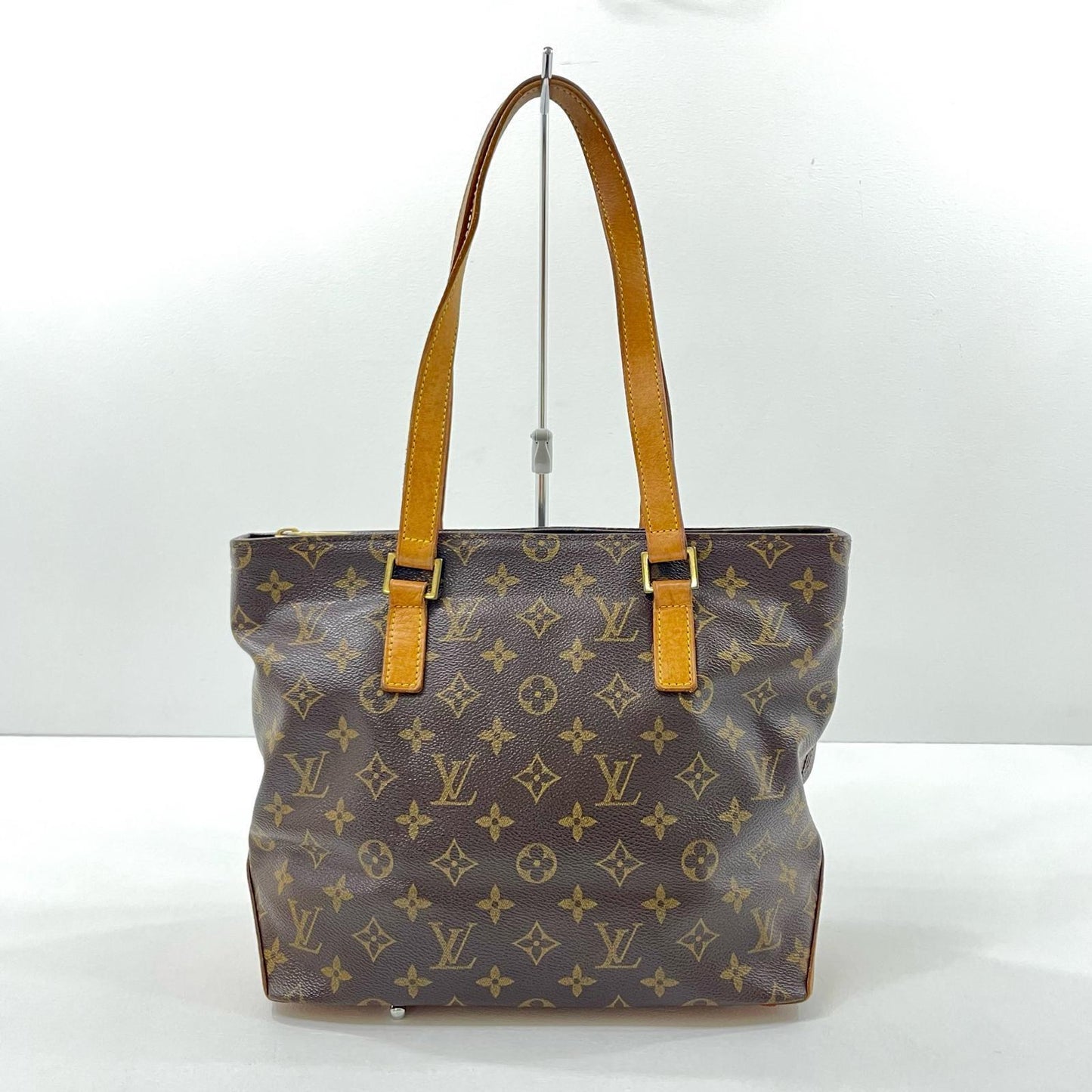 Louis Vuitton Monogram Cabas Piano Tote Bag M51148 Brown