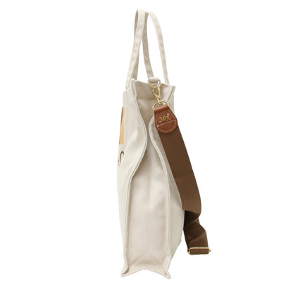 Young Olsen Framework Custom Bag Shoulder Tote 2way Beige Canvas Y02401 GD219