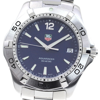 With Belt Tag Heuer Waf1113 Aquaracer Date Quartz Men's 803355