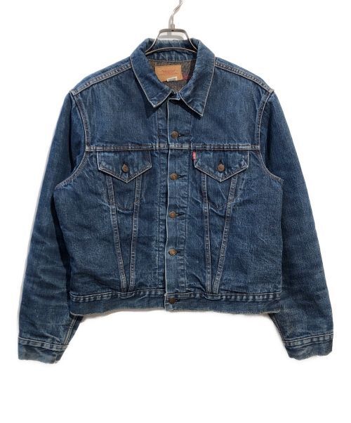 Levis Blanket Lined Denim Jacket Indigo Good Condition