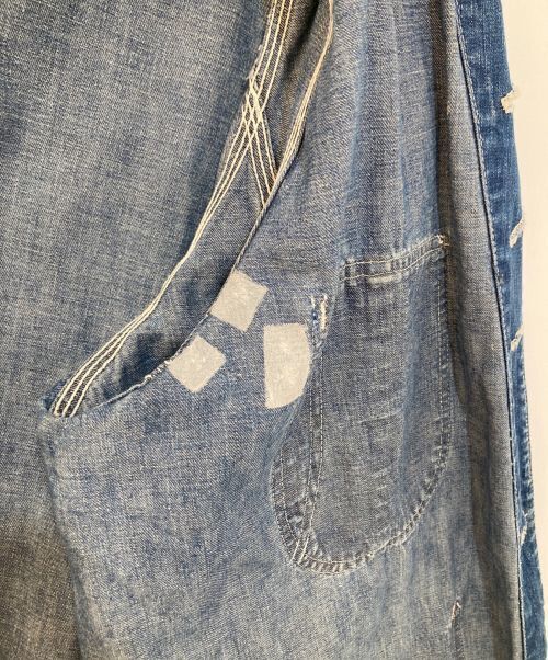 Pay Day Coverall Denim Jacket Indigo 3 Pockets Men Good Condition