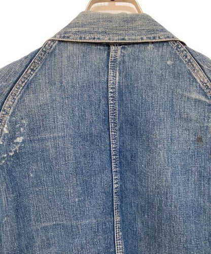 Pay Day Coverall Denim Jacket Indigo 3 Pockets Men Good Condition