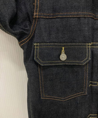 Visvim Selvedge Denim Jacket 0120105006001 Indigo Cotton Men Size M Excellent