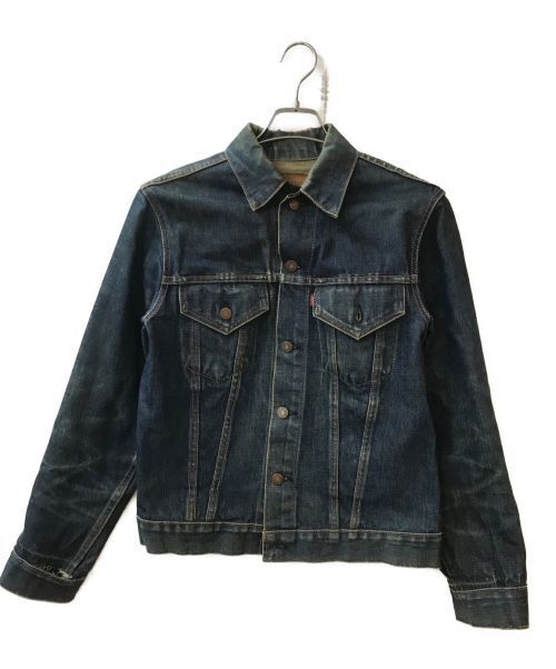 Levis 70505 4th BIGE Denim Jacket Indigo Men Size M Good Condition