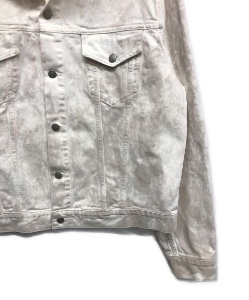 Maison Margiela Vintage Wash Denim Jacket S50AM0483 White Men Size M