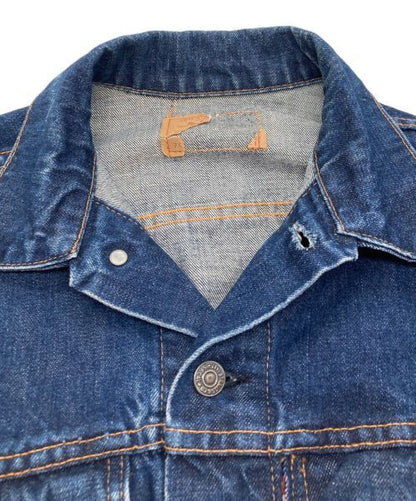 Levis 70505 4th Denim Jacket BIGE Indigo Good Condition