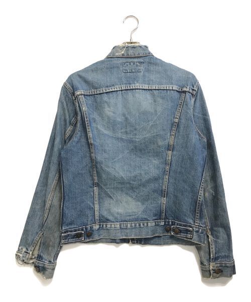 Levis 70505 Denim Jacket Indigo Behind Button 525 2 Pockets