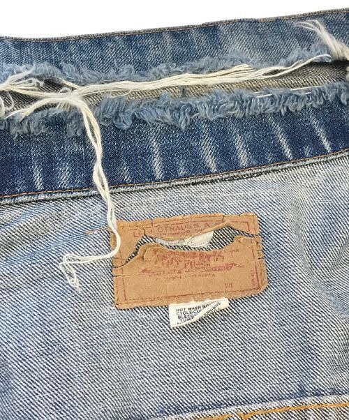 Levis 70505 Denim Jacket Indigo Behind Button 525 2 Pockets