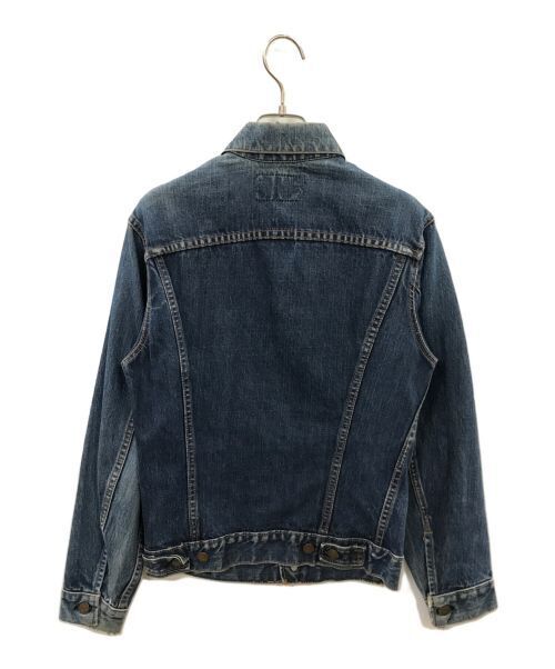 Levs 4th Denim Jacket Button Back 524 Bige Uneven V Indigo