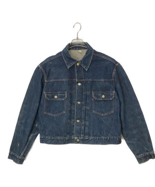 Levis 2nd Type Vintage Denim Jacket Indigo Men 2 Pockets