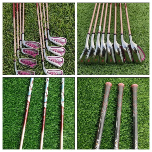 XXIO MP1200 L Ladies Golf Iron Set of 8 Original Carbon Shaft Pink New