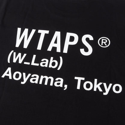 Wtaps Double Taps T-Shirt Size S 22Ss W Lab Aoyama Limited Brand Logo Crew Neck