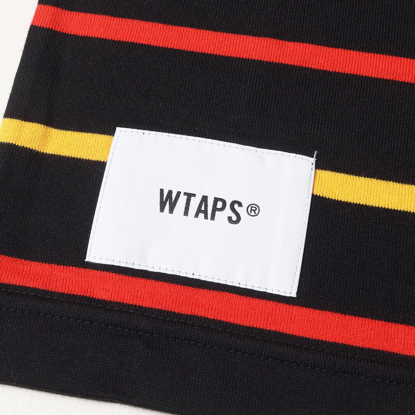 Wtaps Double Taps T-Shirt Size L 22Aw Border Heavy Long Sleeve Bdy 02 Ls Tee Tex