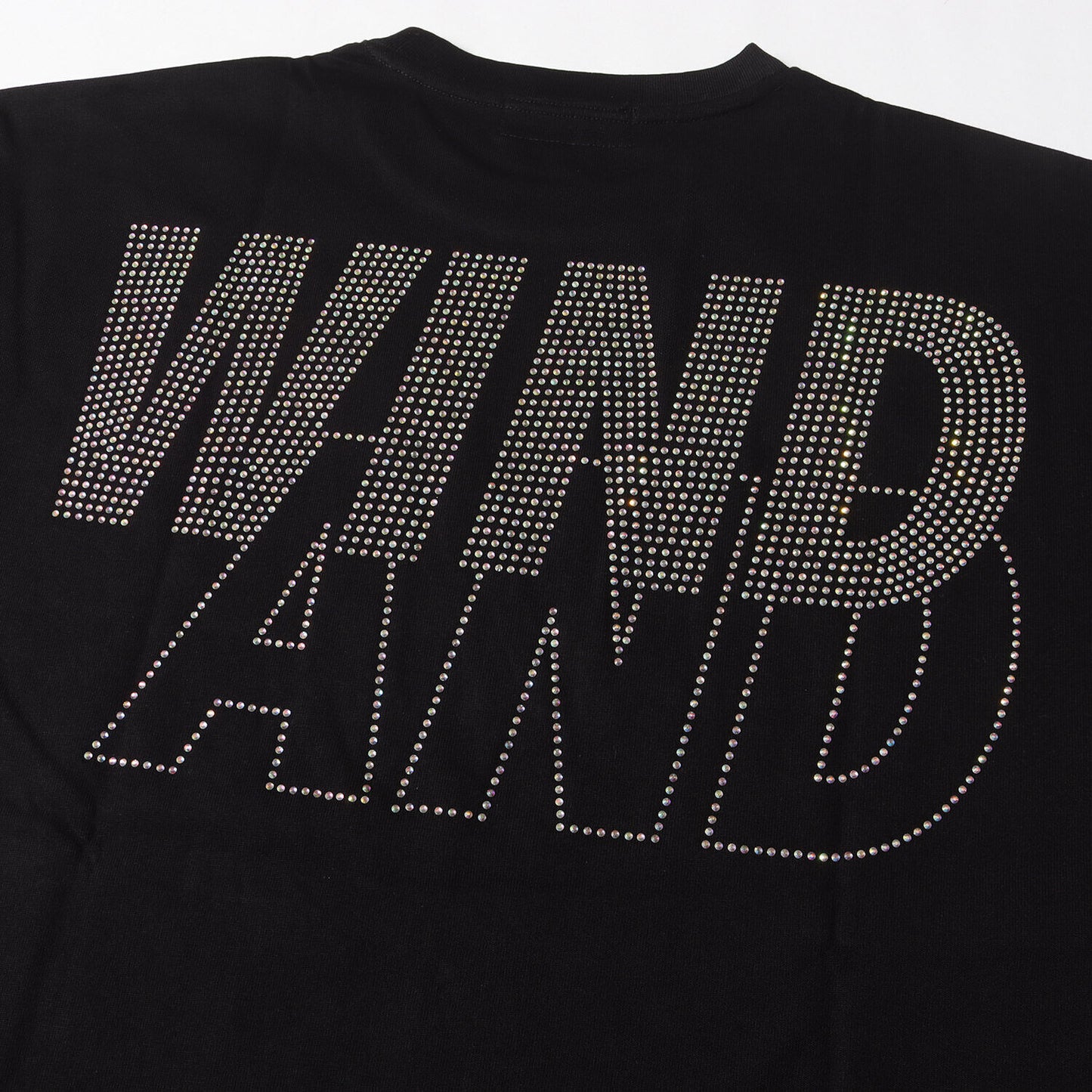 Wind And Sea Windan T-Shirt Size M 22Ss Rhinestone Logo Heavy Weight Crew Neck B