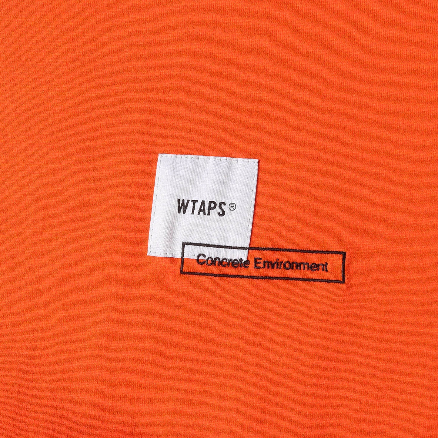 Wtaps Double Taps T-Shirt Size M 23Ss Lab Limited Heavy Long Sleeve Orange Tops