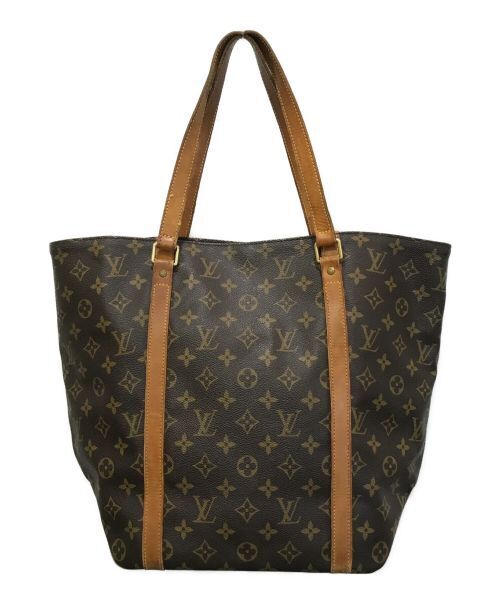 Louis Vuitton Tote Bag Sac Shopping M51109 Monogram Brown Women