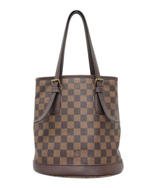 Louis Vuitton Tote Bag Marelle N42240 Damier Ebene Brown Women Good Condition