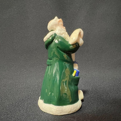 Royal Copenhagen Figurine 2003 Santa Claus With Original Box Green 769 Excellent