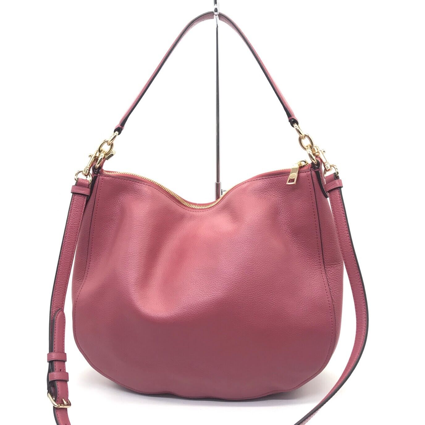 Coach Turnlock Hobo/2Way Bag/Handbag/Shoulder Bag/24771 Pink F122