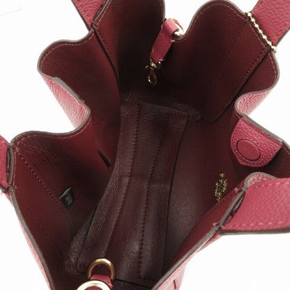 Coach Hadley Hobo 21 2Way Handbag Pebble Leather 78800 Red F122