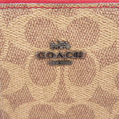 Coach Charlie Pouch Clutch Bag Second E1922-78372 Red Seto Ohashi Store