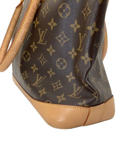 Louis Vuitton M40104 Monogram Shoulder Tote Lock It Horizontal Brown Excellent