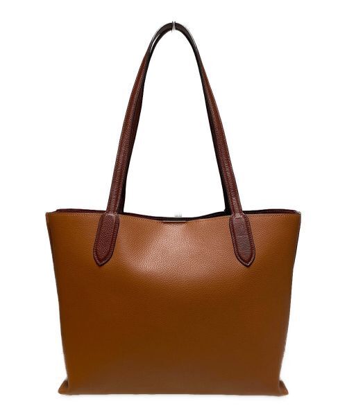 [coach]  Willow Leather Tote Bag Good Condition