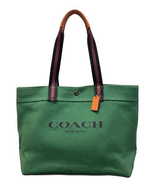 [coach]  Color Block Tote Good Condition