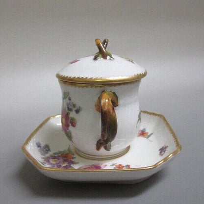 2 Royal Copenhagen Custard Cup Saxon Flower/Saxon Flower 1920 Pinkarrival