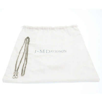 J M Davidson Lipstick Pochette Shoulder Bag Silver /