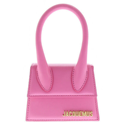 Jacquemus Size Os Le Chiquito Leather Mini Bag Logo Plate Shoulder