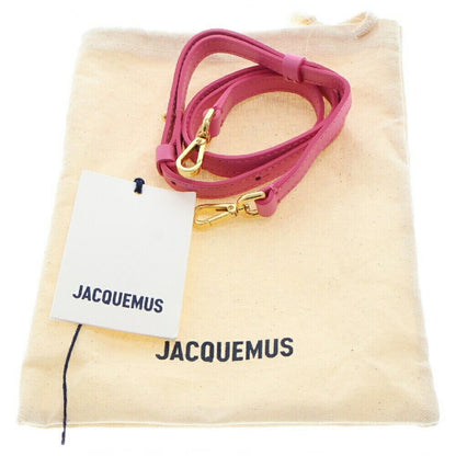 Jacquemus Size Os Le Chiquito Leather Mini Bag Logo Plate Shoulder