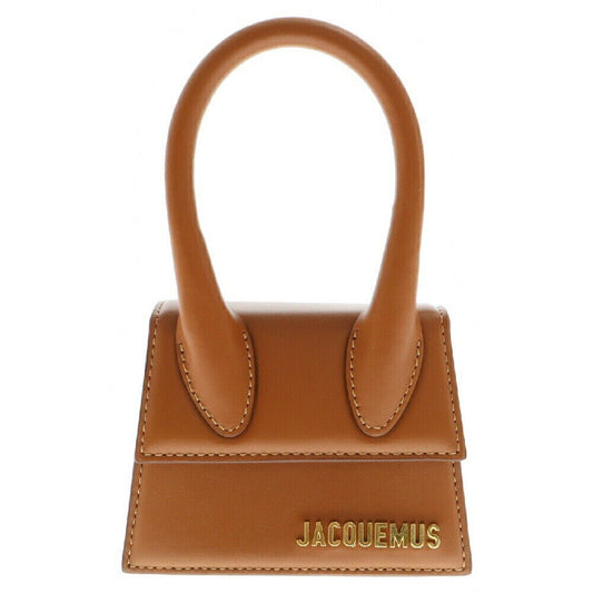 Jacquemus Size Os Le Chiquito Leather Mini Bag Logo Plate Shoulder