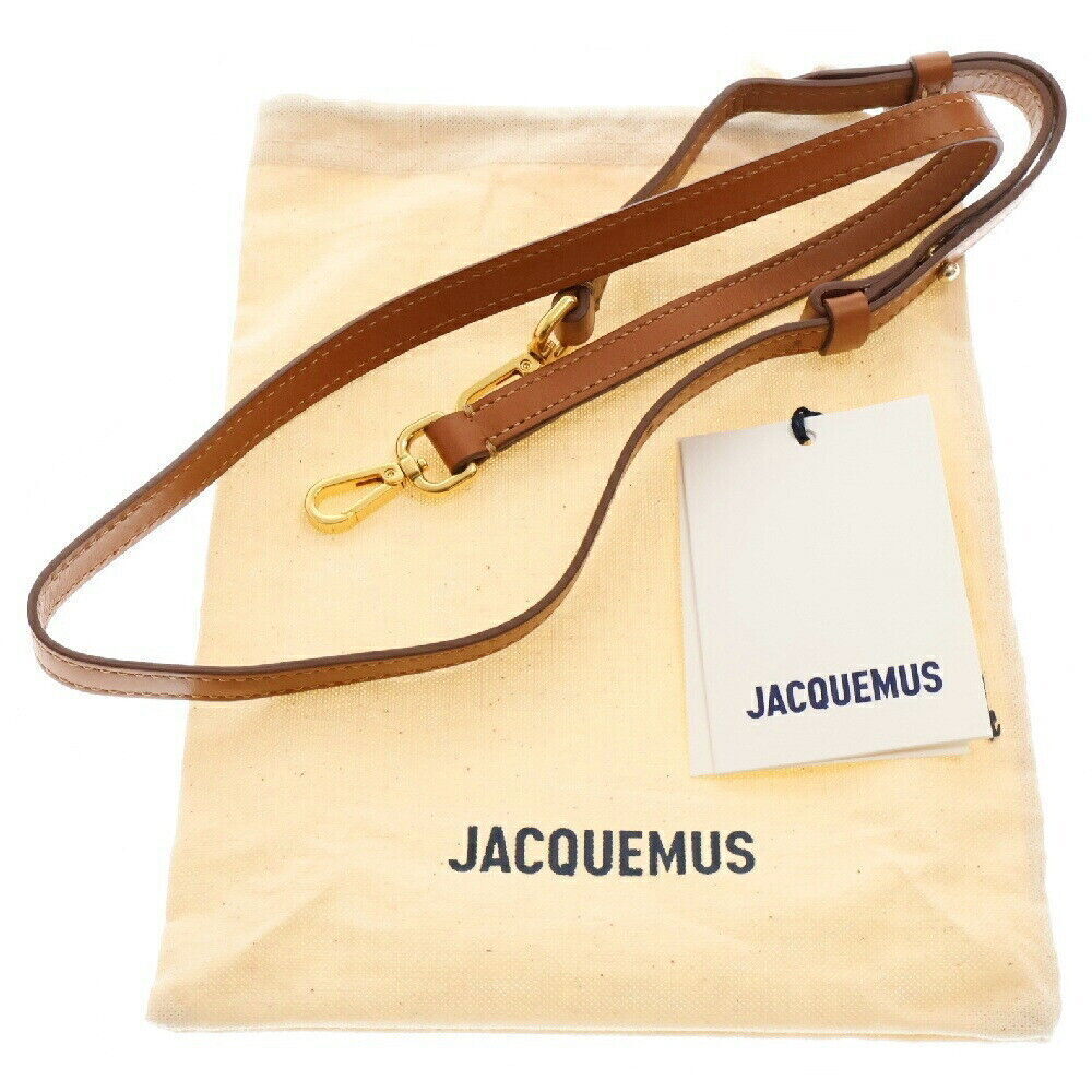 Jacquemus Size Os Le Chiquito Leather Mini Bag Logo Plate Shoulder